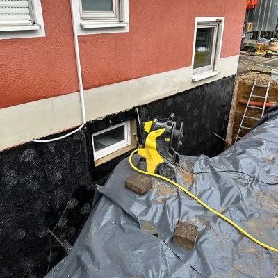 Schritt 2: Reinigung der Wand